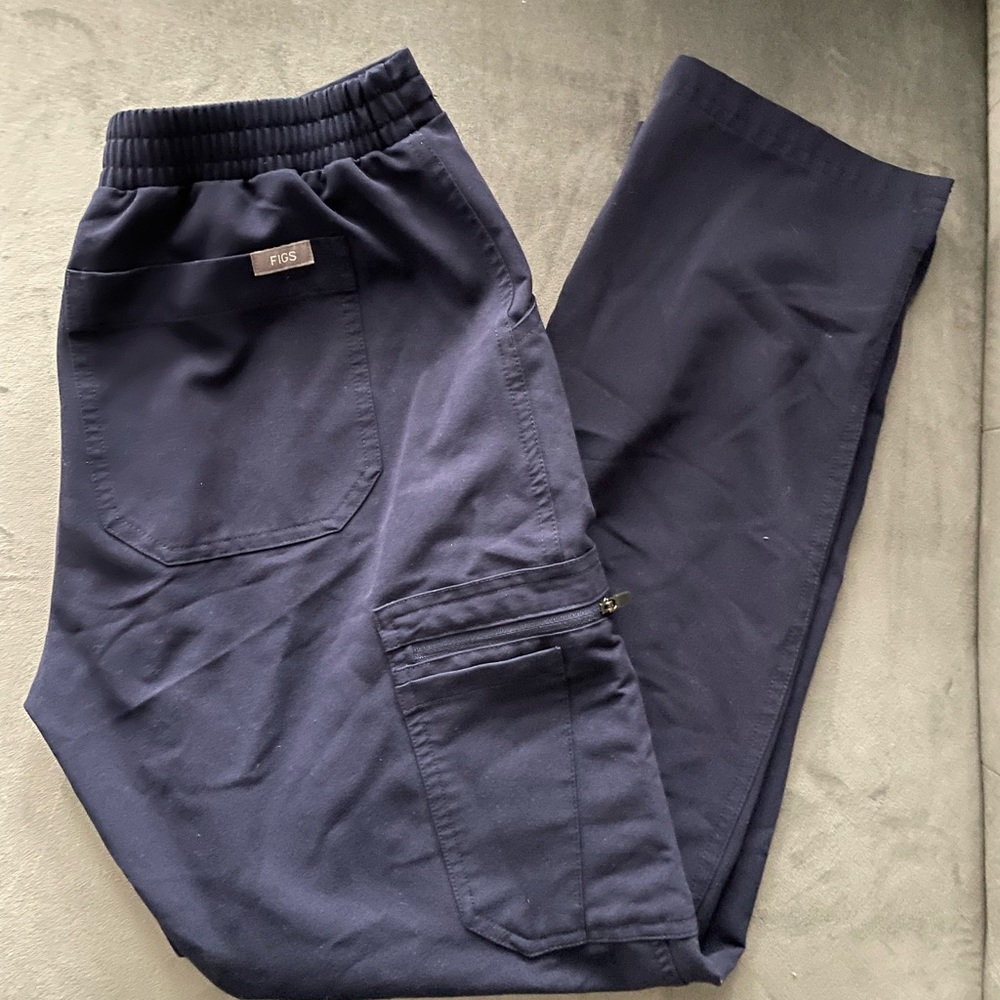 Figs - Navy Small/Petite Yola Scrubs